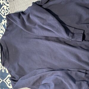 Navy Blue Full Zip coat.
